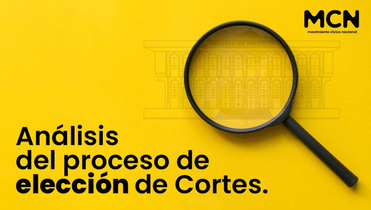 Análisis Elección de Cortes: Investigación sobre candidatos.